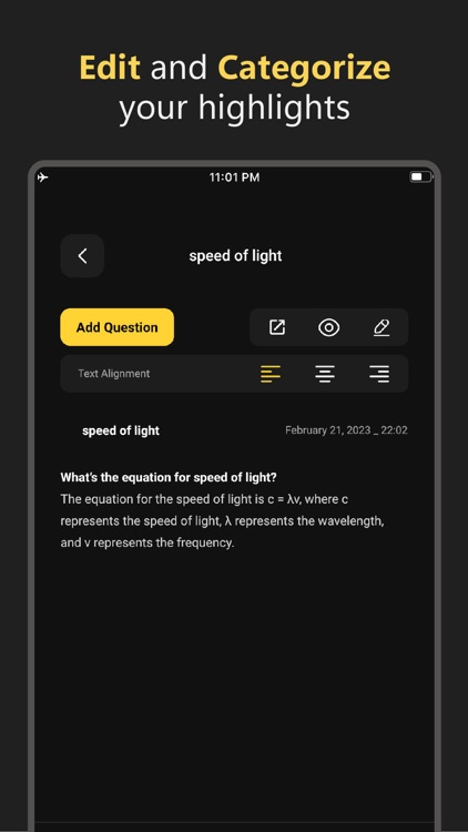 Highlighter & flash card maker screenshot-2