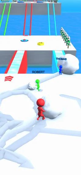 Game screenshot Snow Ball Race 3D mod apk