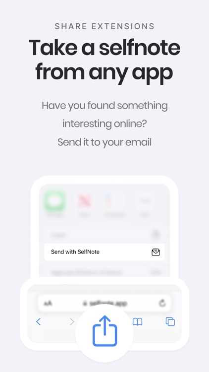 SelfNote: Email Note to Self screenshot-4