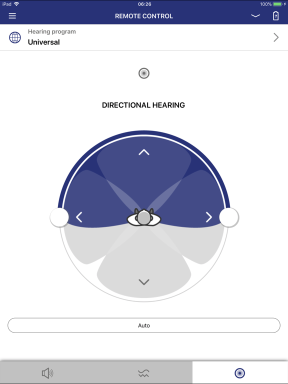 AudioService App iPad screenshot 6 - Medical app
