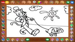 silly scenes coloring book iphone screenshot 3