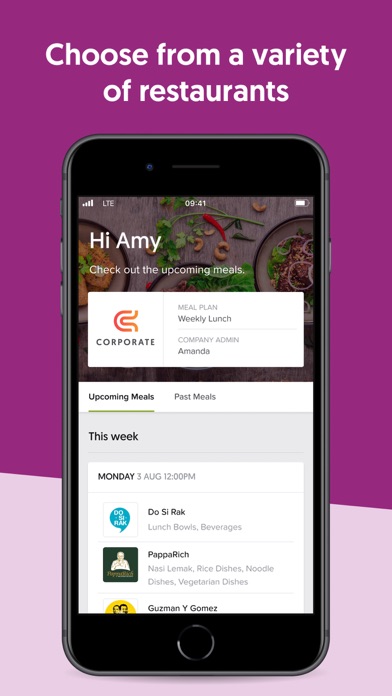 Meal Plan by CaterSpot Screenshot 2 - AppWisp.com Meal Plan by CaterSpot Screenshot 2 - AppWisp.com
