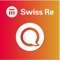 The Swiss Re Quiz app is an interactive learning tool for every unique user