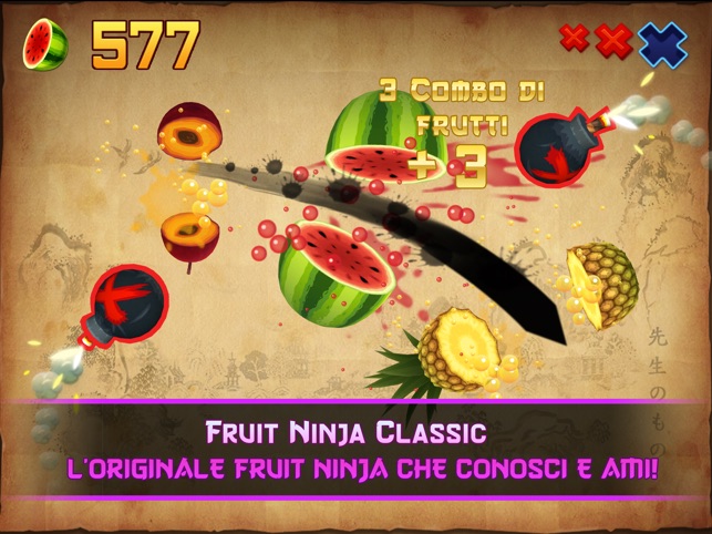 Fruit Ninja Classic su App Store