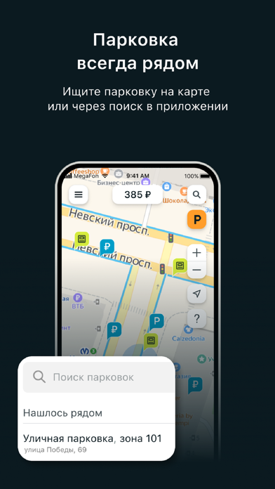 Парковки Санкт-Петербурга Screenshot