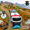 Bus driving games: bus game 3d icon