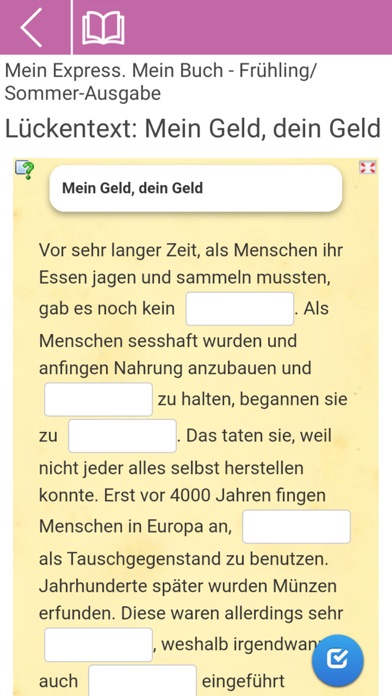 Mehr als Lesen Screenshot