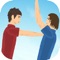 Pushing Hands is a familiar game  that pushing and moving the opponent with hands