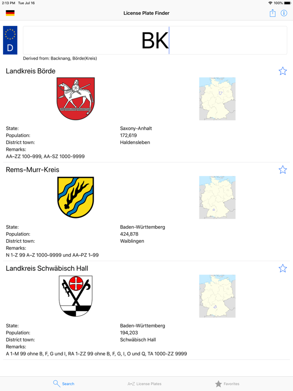 Screenshot #4 pour License Plate Finder