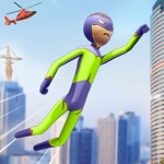 Stickman Spider Rope Hero Game