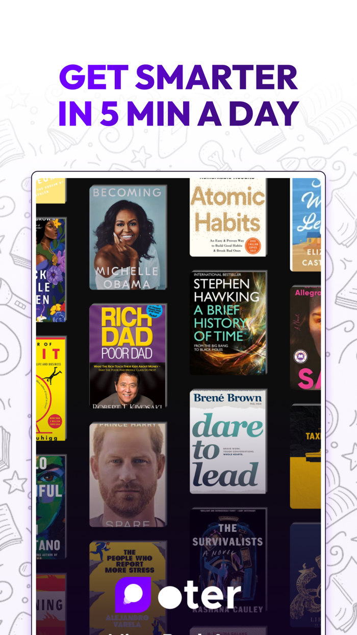 Oter - A micro book app