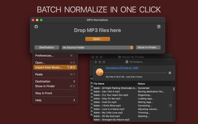 MP3 Normalizer on the Mac App Store