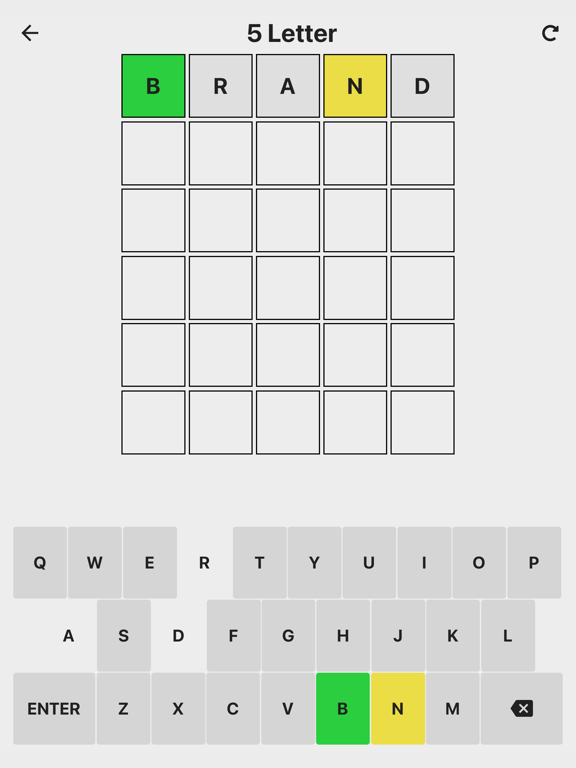 5 Letter - Word Puzzles screenshot 2