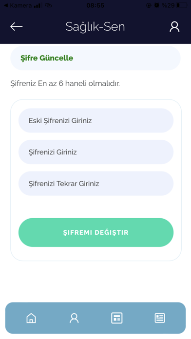 Sağlık Sen Dijital Kimlik Screenshot