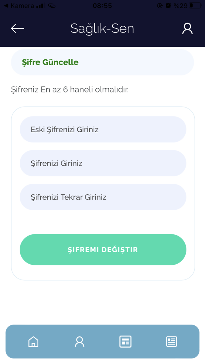 Sağlık Sen Dijital Kimlik