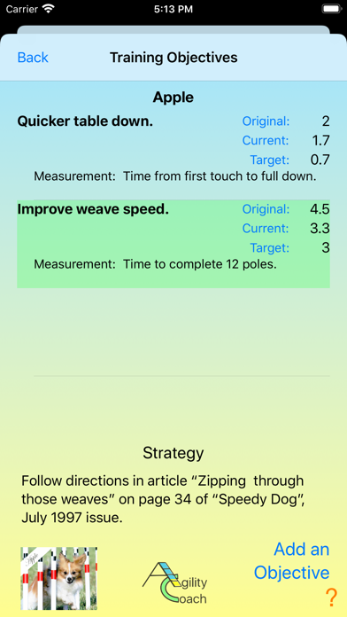 Agility Coach Screenshot