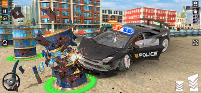 xe cực tai nạn trò chơi3d 2020