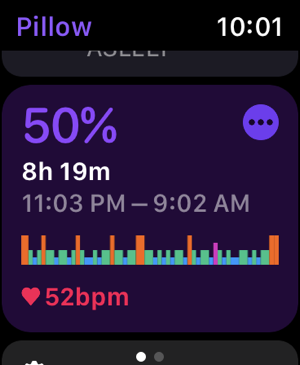 ‎Pillow: Sleep Tracker Screenshot