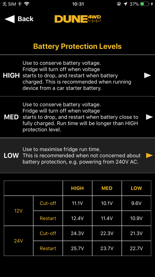 #5. Dune 4WD Fridge/Freezer (iOS) 由: Anaconda Group Pty Ltd