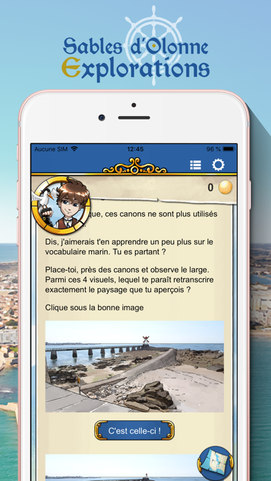 Screenshot #1 pour Sables d'Olonne Explorations