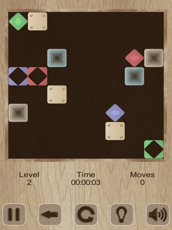 Puzzle 4 colors iPad screenshot
