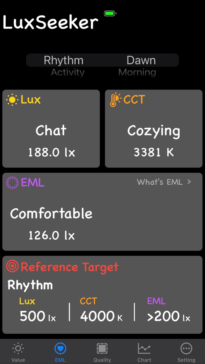 LuxSeeker -  BLE LightMeter