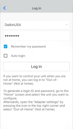 Daikin Comfort Control screenshot 4