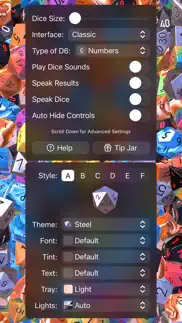 How to cancel & delete dice by pcalc 2