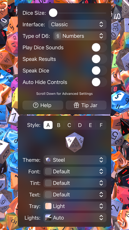 #5. Dice by PCalc (iOS) By: TLA Systems Ltd.