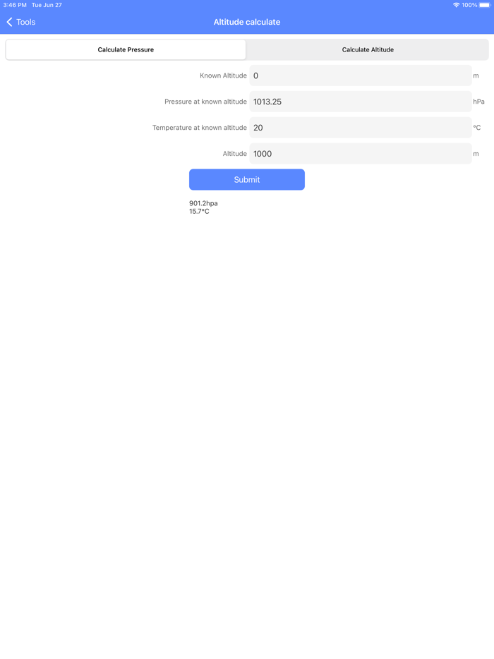 Elevation Map-Mountain Weather
