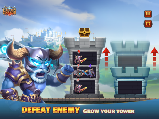 Heroes Charge iPad app afbeelding 1