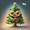 Christmas Trees Stickers delete, cancel