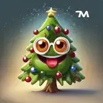 Christmas Trees Stickers App Cancel