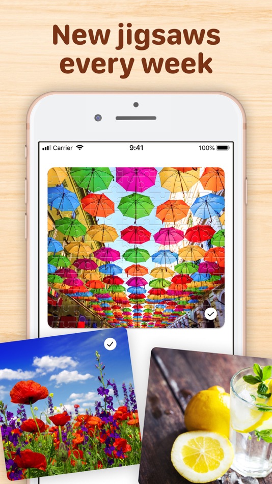 #3. Jigsaw-Puzzle Pop (iOS) 由: MWM