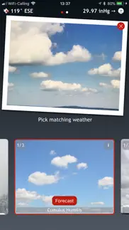 weatherselfie iphone screenshot 1