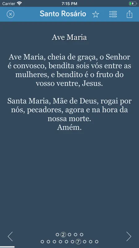 Pocket Terço - Terço de bolso screenshot 2 of 10
