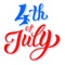 4th of July: Animated Stickers