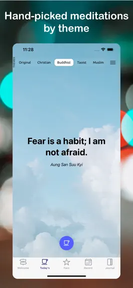 Game screenshot Today's Meditation apk