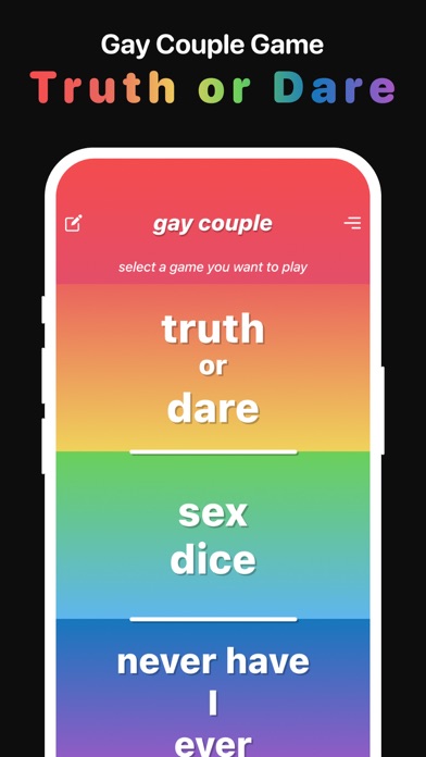 Truth or Dare: For LGBT+ Gay Screenshot
