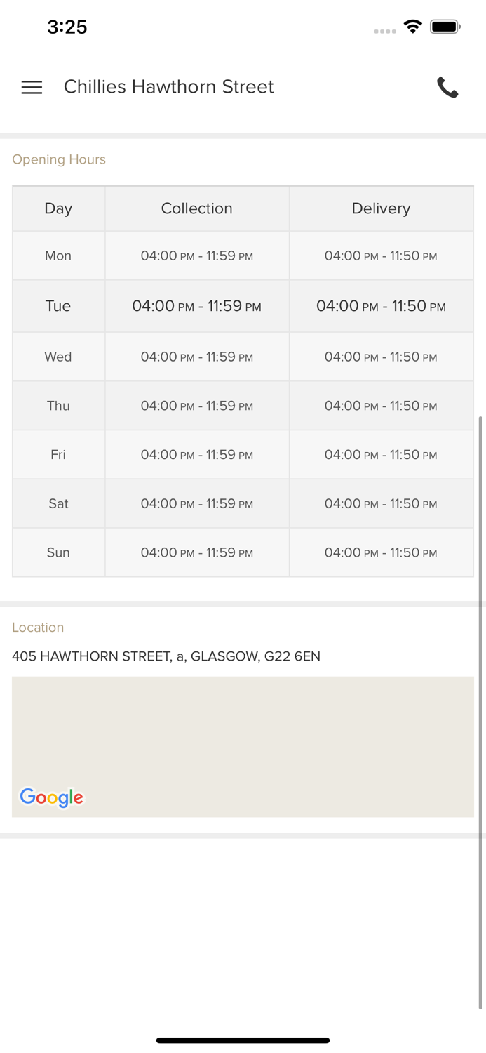 Chillies Hawthorn Street