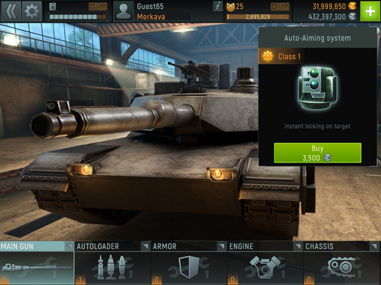 Modern Tanks: World Tank Games iPad app afbeelding 4