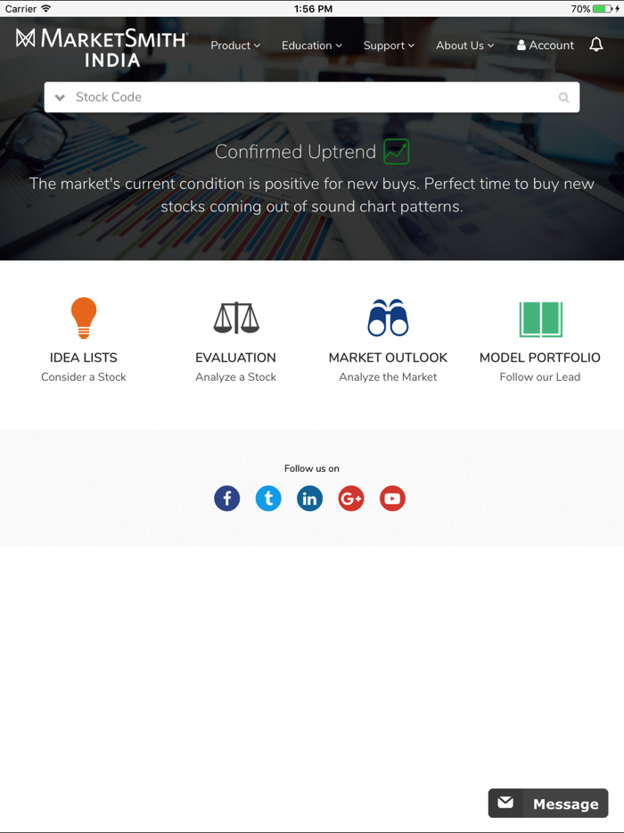 MarketSmith India -Stock Ideas