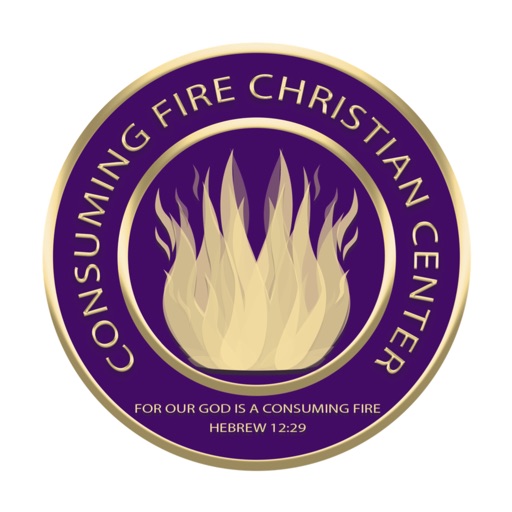 Consuming Fire Christ. Center icon