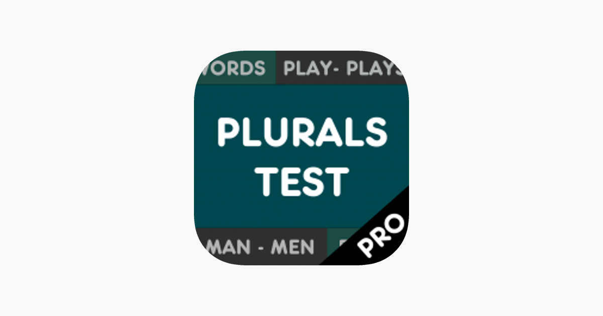 Plurals & Singulars Test on the App Store