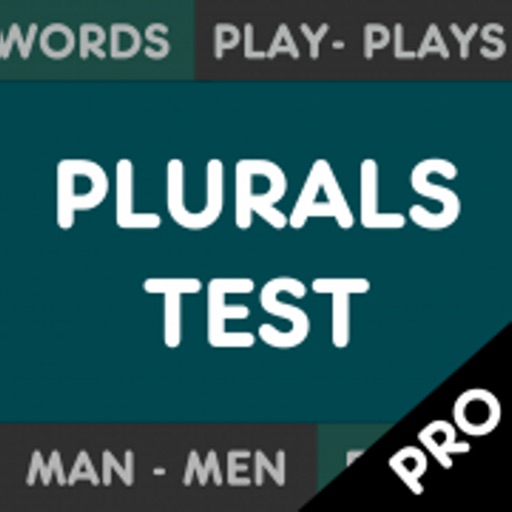 Plurals & Singulars Test PRO icon