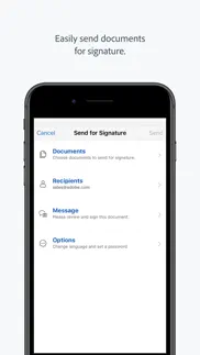 adobe acrobat sign iphone screenshot 2