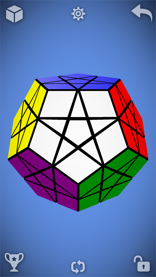 #3. Magic Cube Puzzle 3D (iOS) 由: QURAI SOFTWARE - FZCO