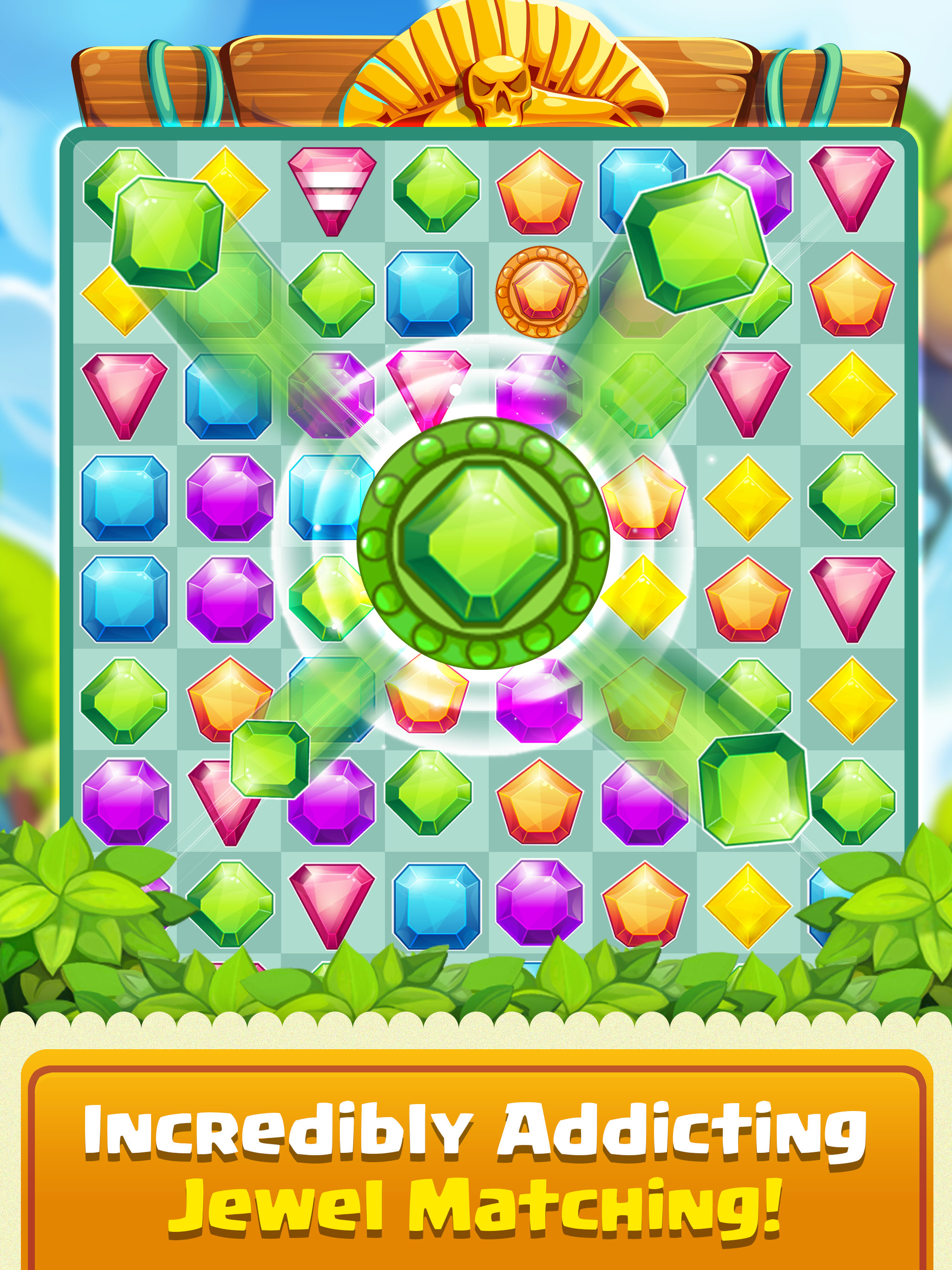 Temple Jewels Matching 3 Quest