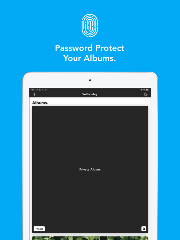 Selfie A Day - Everyday Photo iPad screenshot 9 - Photo & Video app