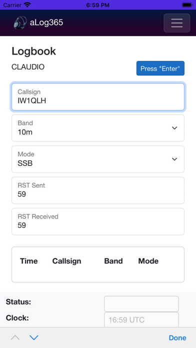 aLog365 Screenshot